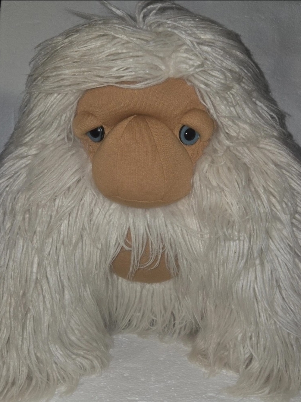 BigStuffed The Yeti Handcrafted In France Stuffed Animal 16" × 15" × 9" Big Foot